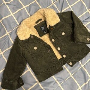 Gap baby Sherpa Corduroy Icon Jacket | Gap